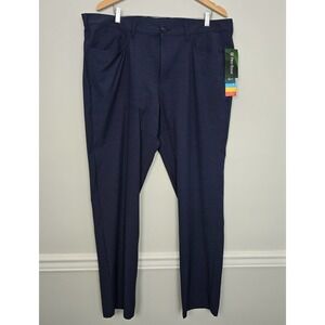 NWT Pro Tour Mens Golf Weekends Pants Size 40x32 Navy Travel Leisure Timeless